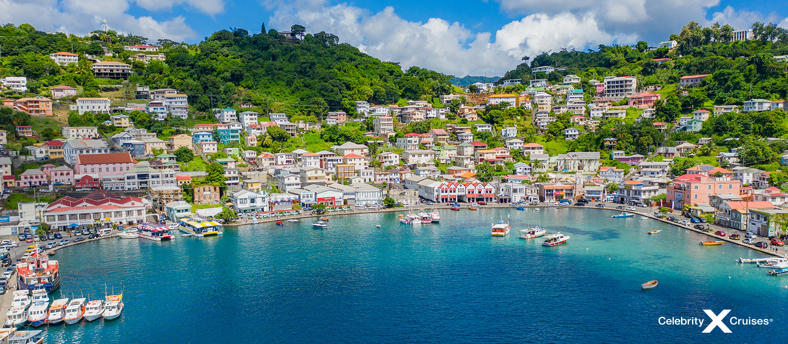 Cruise vacation destination scenery